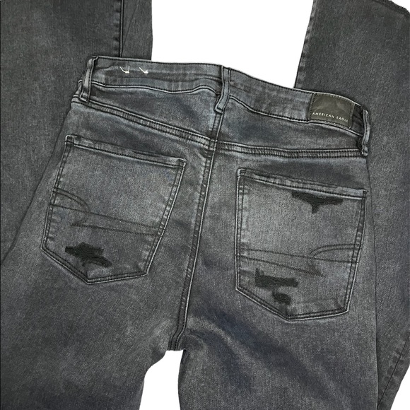 American Eagle Outfitters Denim - AE Black Denim High Rise Stretch Jeans